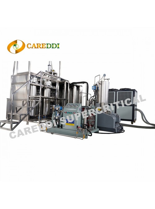 Medium size 100L(50LX2) Supercritical co2 extraction machine