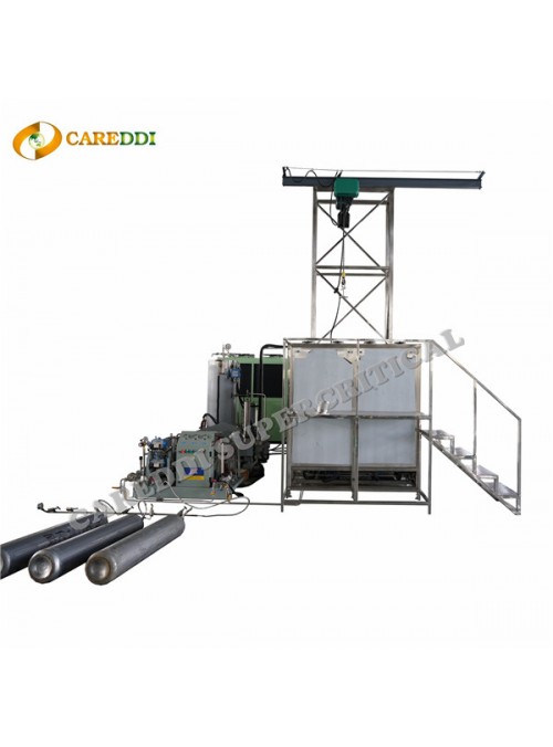 Medium size 96L(24LX4) Supercritical co2 extraction machine