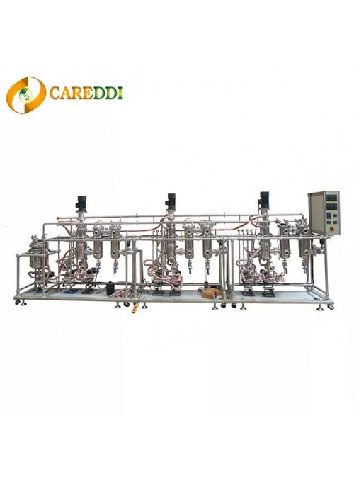 Three Stages 0.5m² Molecular Short Path Distillation